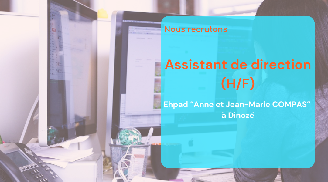 Recrute Assistant de direction (H/F)